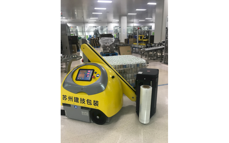 小黃人纏繞機在食品保健行業(yè)的應(yīng)用